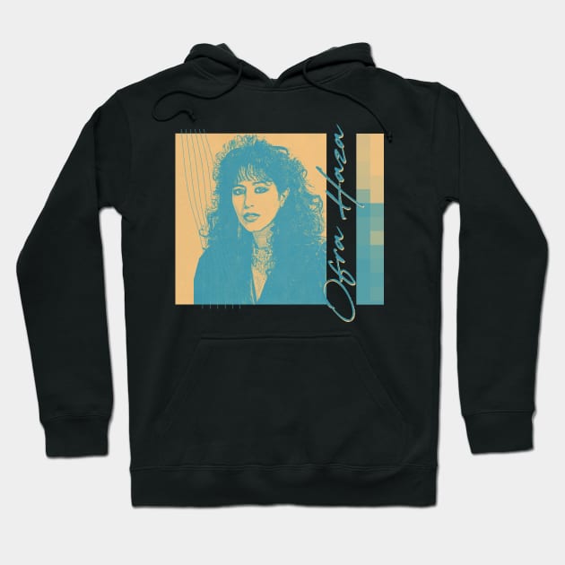 Ofra Haza ∆∆ 80s Style Aesthetic Fan Design Hoodie by unknown_pleasures
